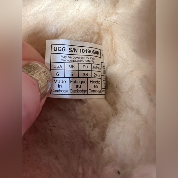 UGG K Tasman II youth kids Size 6 Slippers Shoes 1019066K - Picture 9 of 11